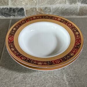 Pegasus Fine Porcelain Dinnerware 2 Cereal/Soup Bowls
